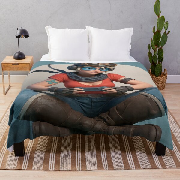 Item preview, Cool Gamer Girl 3D Art – Geek Chic Character Illustration designed and sold by A2JRetro.