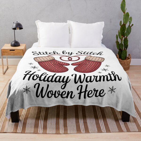 Item preview, Stitch by Stitch – Holiday Knitting Lover Shirt designed and sold by 123artistickay.