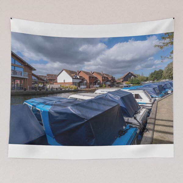 Item preview, Boats on the River Bure in Wroxham, Norfolk Broads designed and sold by yackers1.