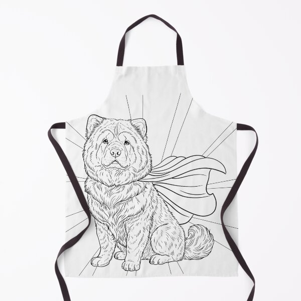 Item preview, Superdog Chow Chow designed and sold by WildLakePatterns.