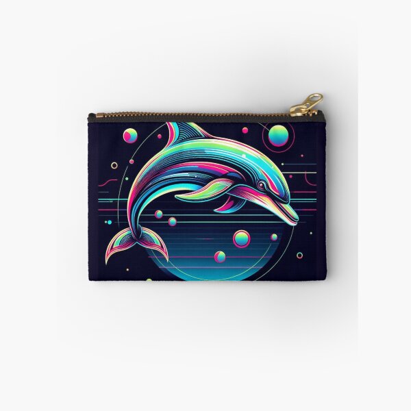 Item preview, colorful cute dolphin designed and sold by Dogandesighn.