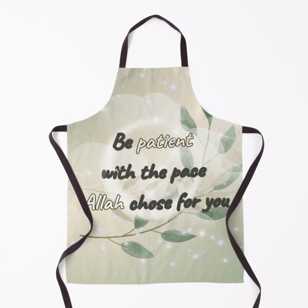 Item preview, Be Patient With the Pace Allah Chose for You – Islamic Quote Design designed and sold by BlessedStudio31.