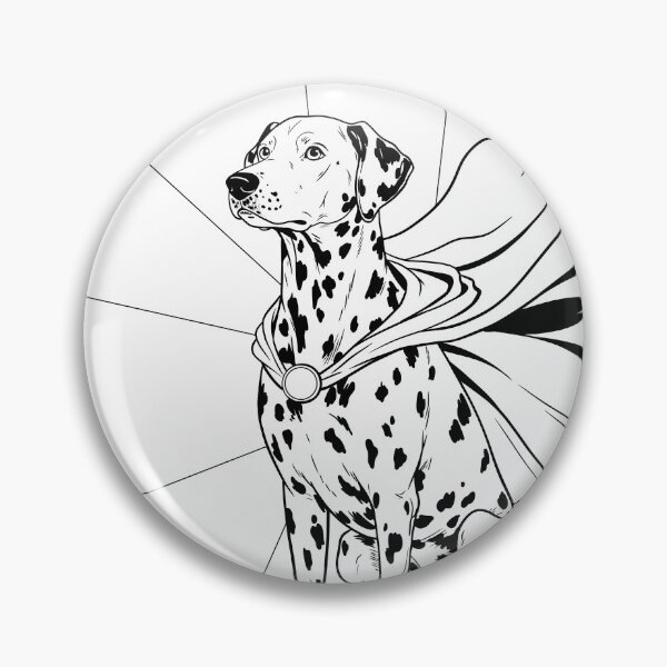 Item preview, Superdog Dalmatian designed and sold by WildLakePatterns.