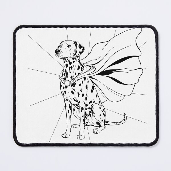 Item preview, Superdog Dalmatian designed and sold by WildLakePatterns.