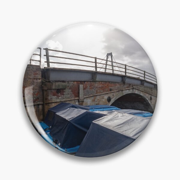 Item preview, Boats moored by Wroxham bridge, Norfolk Broads designed and sold by yackers1.