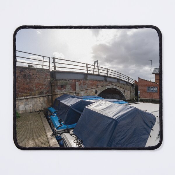 Item preview, Boats moored by Wroxham bridge, Norfolk Broads designed and sold by yackers1.