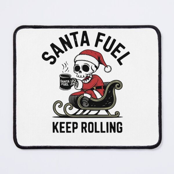 Item preview, Santa Fuel: Keep Rolling Cocoa designed and sold by WeranovDesign.