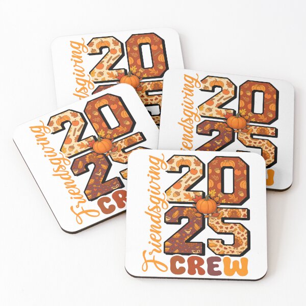 Item preview, Friendsgiving Crew 2025 | Thanksgiving Matching Design | Fall Autumn PNG Style Art designed and sold by tatajef14.