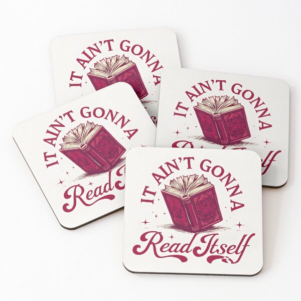 Item preview, It Ain’t Gonna Read Itself Funny Book Quote designed and sold by CivilOrangeDesigns.