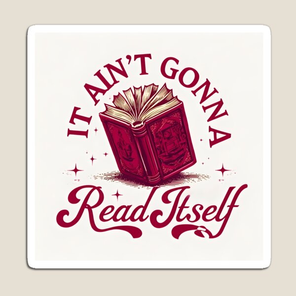 Item preview, Cita divertida del libro "No se va a leer solo" designed and sold by CivilOrangeDesigns.