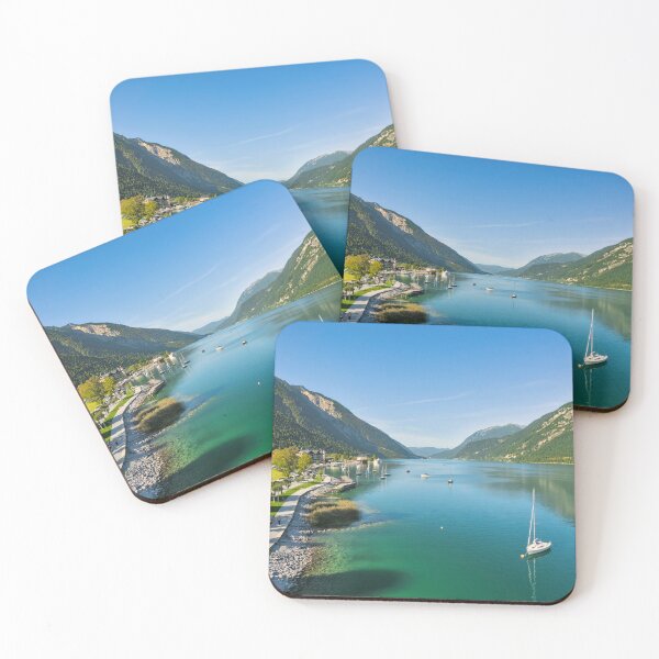 Item preview, Sunny autumn day on the shores of Lake Achensee designed and sold by paelzerbu93.