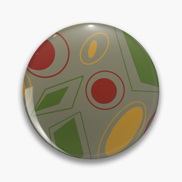 Item preview, Colorful geometry in yellow, green, and red designed and sold by Landfisch.