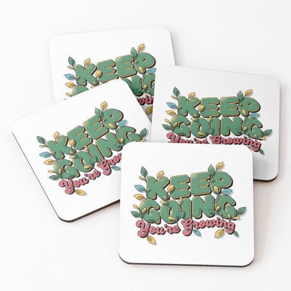 Item preview, Keep Going You’re Growing Retro T-Shirt designed and sold by SaicoGN.