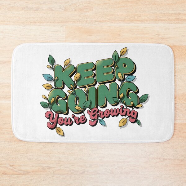 Item preview, Keep Going You’re Growing Retro T-Shirt designed and sold by SaicoGN.