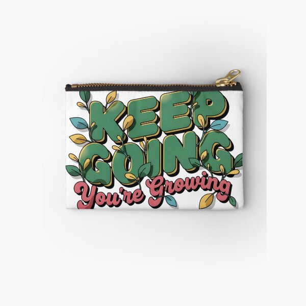 Item preview, Keep Going You’re Growing Retro T-Shirt designed and sold by SaicoGN.