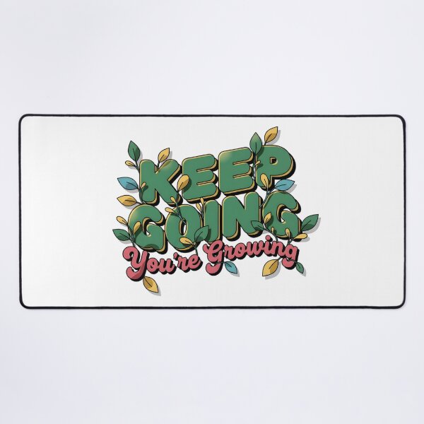 Item preview, Keep Going You’re Growing Retro T-Shirt designed and sold by SaicoGN.