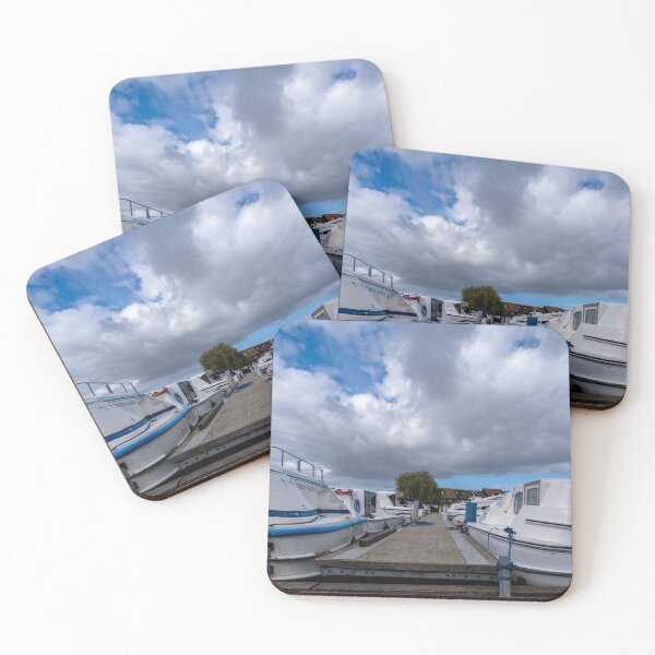 Item preview, Boats along the jetty, Norfolk Broads designed and sold by yackers1.
