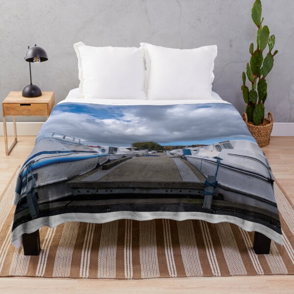 Item preview, Boats along the jetty, Norfolk Broads designed and sold by yackers1.