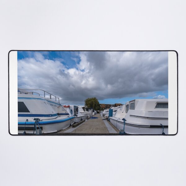 Item preview, Boats along the jetty, Norfolk Broads designed and sold by yackers1.
