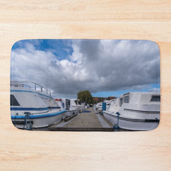 Item preview, Boats along the jetty, Norfolk Broads designed and sold by yackers1.
