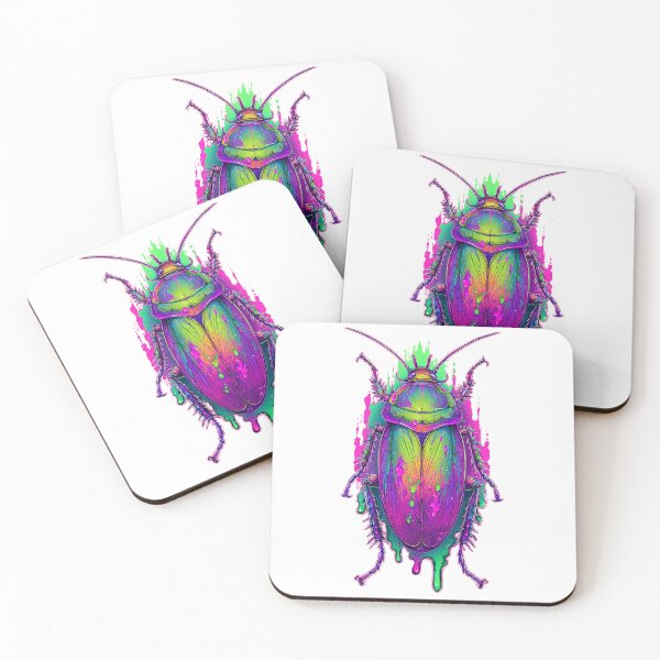 Item preview, Psycho Cockroach: The Creepy Color Trip designed and sold by TicoTuftCR.
