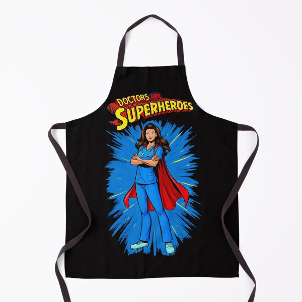 Item preview, Doctors are Superheroes W1 designed and sold by HaarlemPinupParadise.
