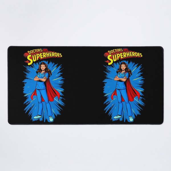 Item preview, Doctors are Superheroes W1 designed and sold by HaarlemPinupParadise.