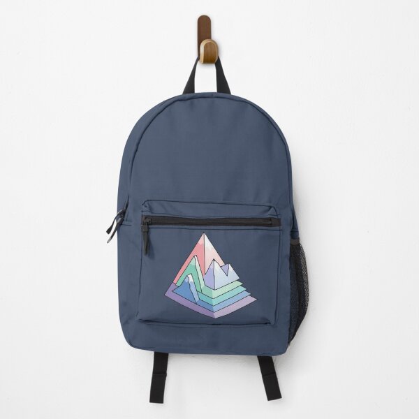 Item preview, Layered Gradient Mountains in Pastel Colors designed and sold by NoctaHike.