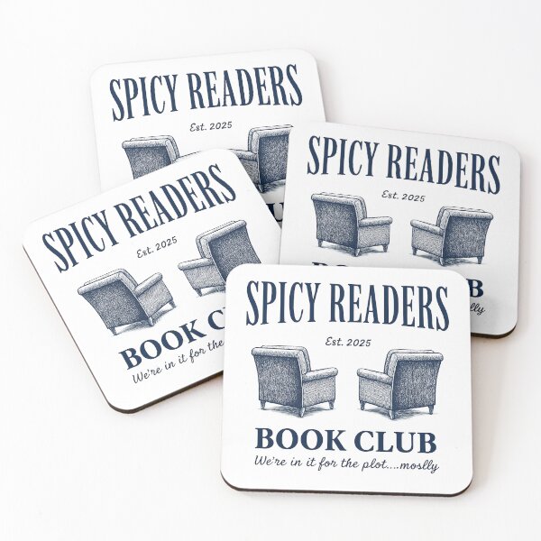 Item preview, Spicy Readers Book Club Design designed and sold by CivilOrangeDesigns.