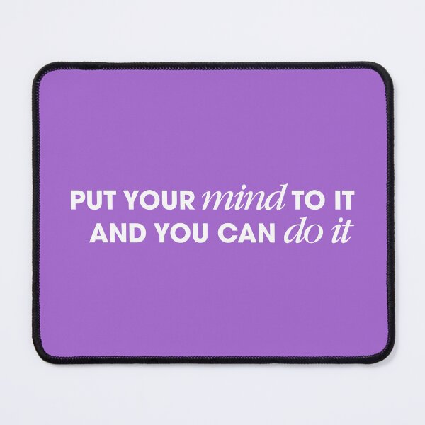 Item preview, Put your mind to it and you can do it - Motivational Quote Stickers <3 designed and sold by studio-abstra.