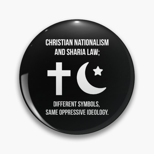 Item preview, Christian nationalism and sharia law  designed and sold by Rachel the Artist .