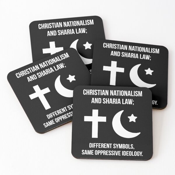 Item preview, Christian nationalism and sharia law  designed and sold by Rachel the Artist .