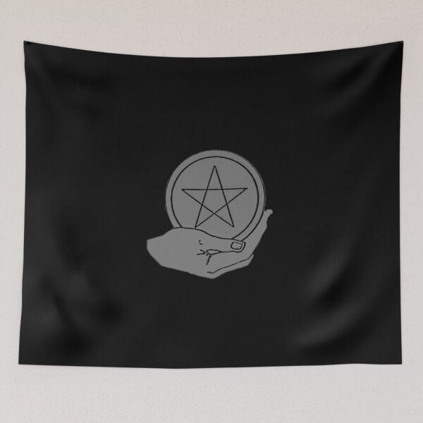Item preview, ace of pentacles tarot card designed and sold by paarthurnaxx.