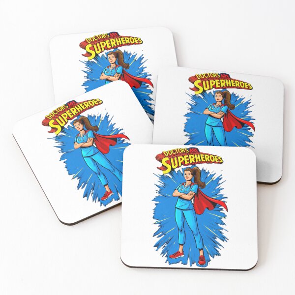 Item preview, Doctors are Superheroes W2 designed and sold by HaarlemPinupParadise.