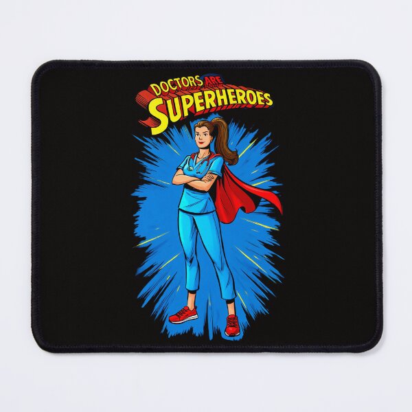 Item preview, Doctors are Superheroes W2 designed and sold by HaarlemPinupParadise.