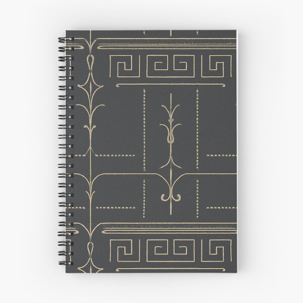 Item preview, Greco Noir – Elegant Classical Pattern designed and sold by Zenvo.