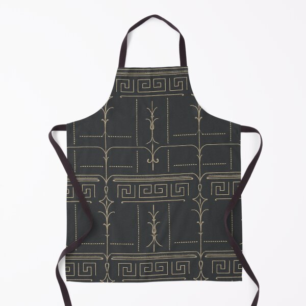 Item preview, Greco Noir – Elegant Classical Pattern designed and sold by Zenvo.