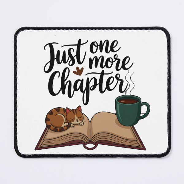 Item preview, Just One More Chapter Cozy Book Sticker & Phone Case Design designed and sold by aislinglaoise.