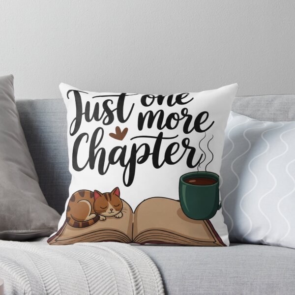 Item preview, Just One More Chapter Cozy Book Sticker & Phone Case Design designed and sold by aislinglaoise.