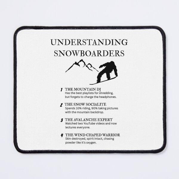 Item preview, Understanding Snowboarders – Because Walking Downhill Is Never an Option designed and sold by PsyFlow35.