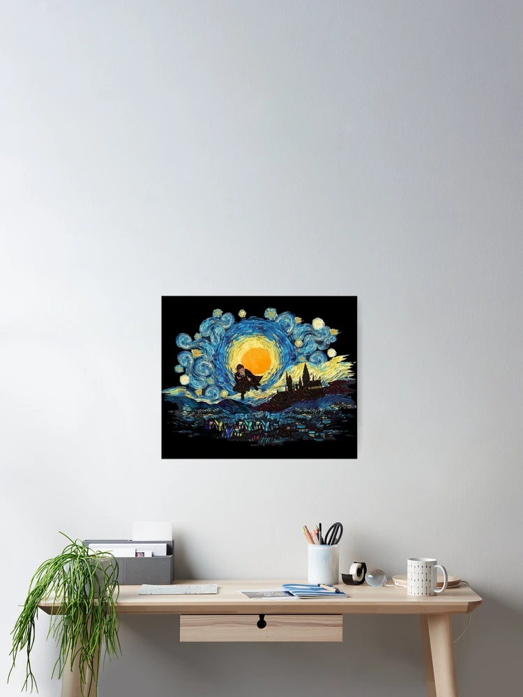 Thumbnail 2 of 3, Poster, Starry Sky designed and sold by Rozenta.
