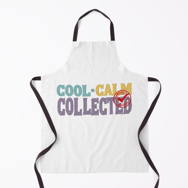 Item preview, Cool, Calm, and Chemically Assisted – Funny Mental Health & Medication Humor designed and sold by CautionChaosCo.