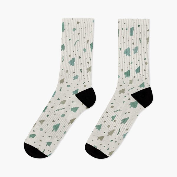 Item preview, Minimalist Pine Tree Pattern Terrazzo Winter Aesthetic designed and sold by ElizabethCoelho.