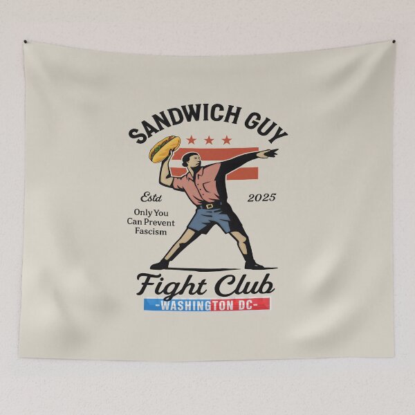 Item preview, Sandwich Guy Fight Club designed and sold by gear-posters.
