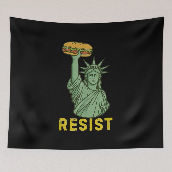 Artikelvorschau, Widerstand gegen den „Free DC Sandwich Guy“ in Washington entworfen und verkauft von AddlPoolart.