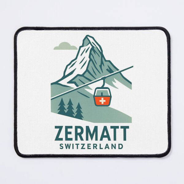 Item preview, Retro Ski Season Zermatt designed and sold by JETSETPRIDE.