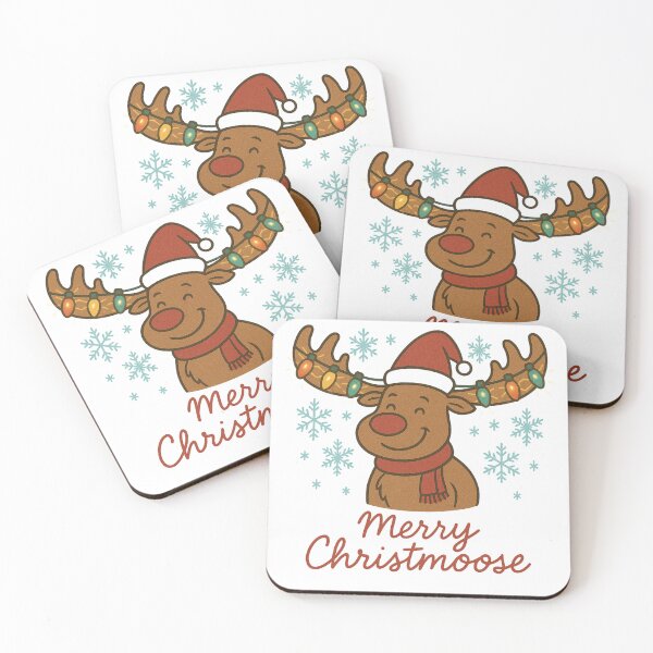 Item preview, Merry Christmoose - Christmas Moose designed and sold by PixelExpressStudio.