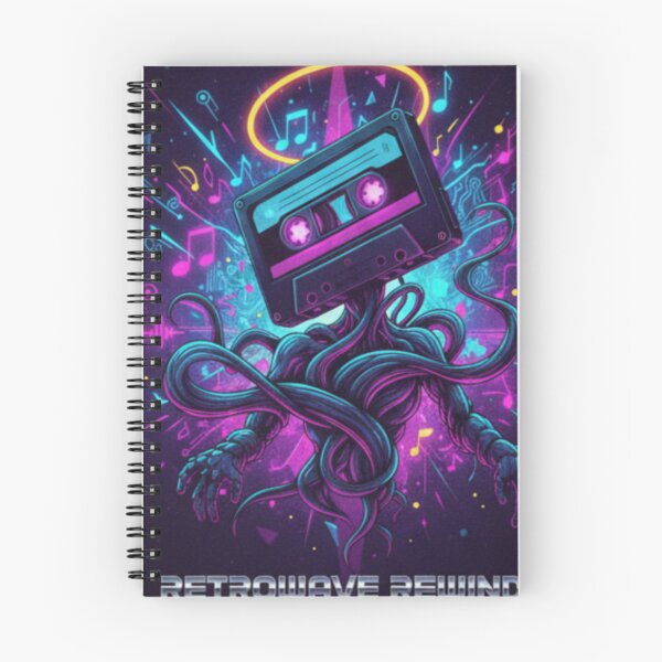 Item preview,  1980s Retrowave Rewind | Synthwave Cassette Art designed and sold by SueQsArt.