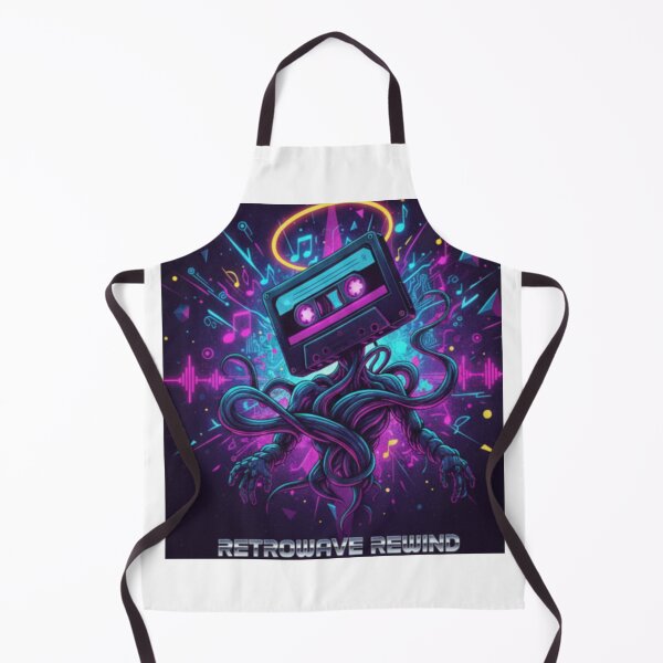 Item preview, 1980s Retrowave Rewind | Synthwave Cassette Art designed and sold by SueQsArt.