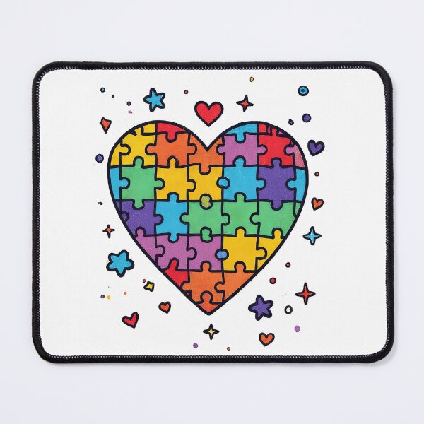 Item preview, Spectrum Heart: The Puzzle of Colors designed and sold by TicoTuftCR.